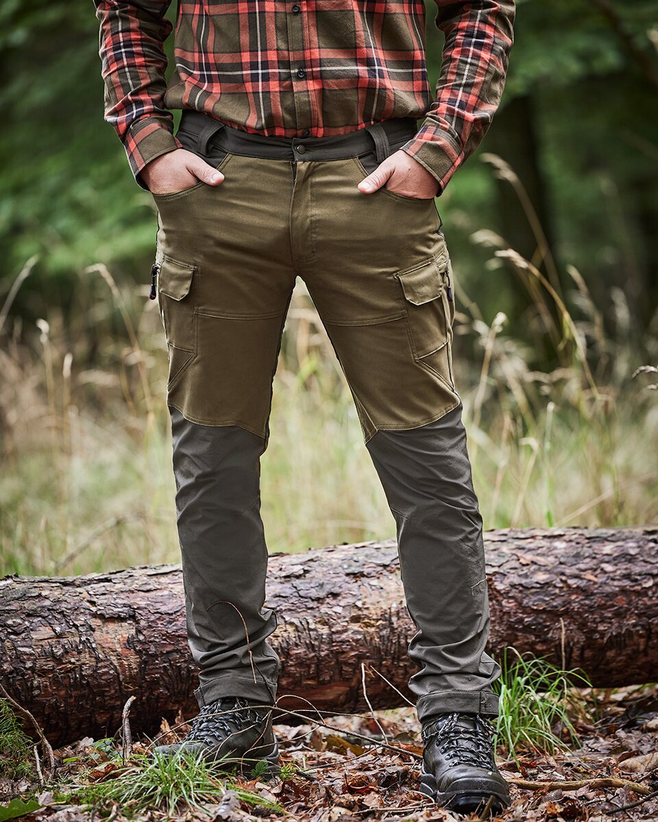 Parforce Evo-Full-Flex hunting cargo pants (Olive)