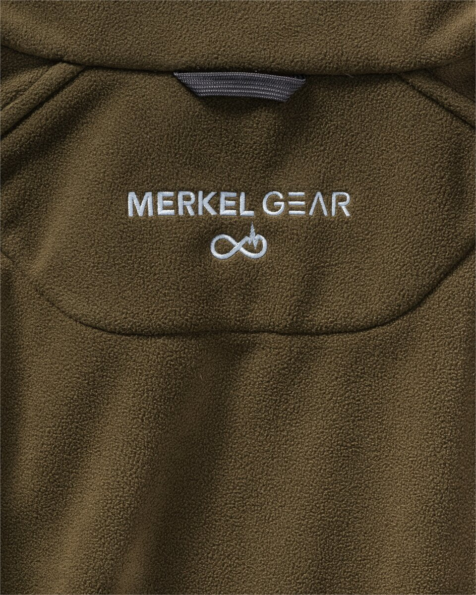 Merkel Gear HELIX Infinity Forest reversible jacket (Solid Olive/Camo Infinity Forest)