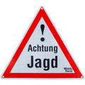Wald & Forst Warning sign – Beware of hunting