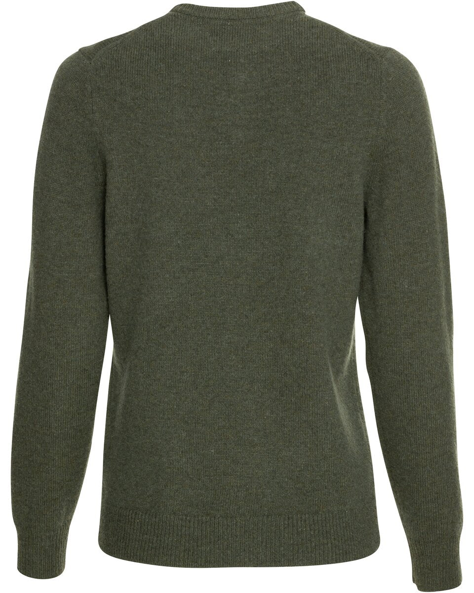 Highmoor Lambswool cardigan (Moss)