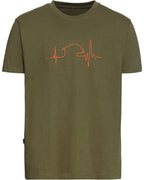 Parforce T-Shirts 4-pack hunting print (Olive)