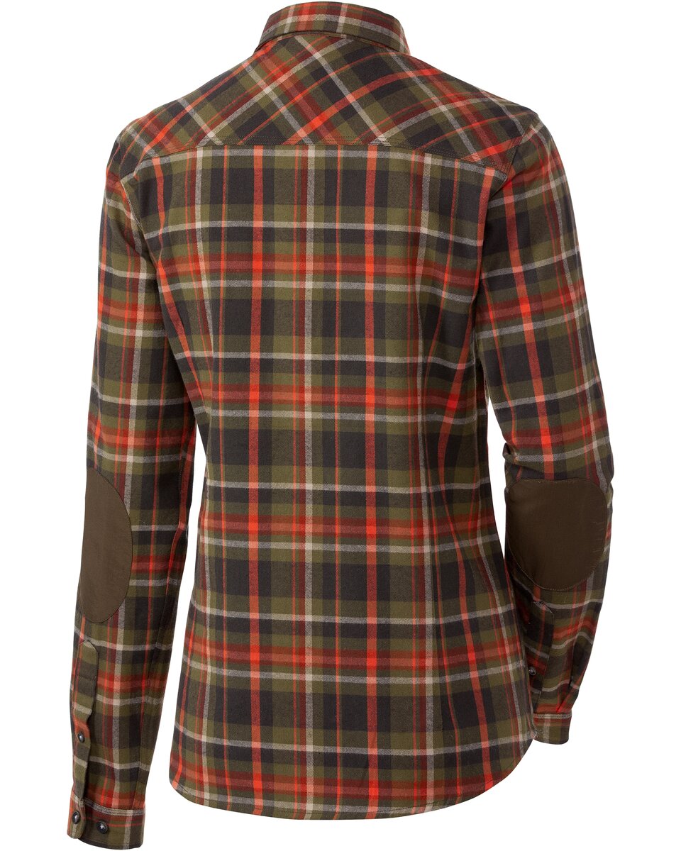 Parforce Eifel hunting blouse (Olive/orange checkered)