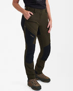 Deerhunter Women's trousers Northward (Bark Green/Black)