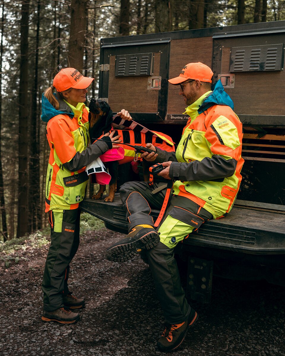 Parforce Dog handler jacket Hatz-Watz Evolution G2 (Signal orange/yellow)