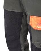 Parforce Hatz-Watz Waterproof boar protection trousers (Olive/signal orange)