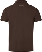 Parforce polo shirt forest animal detail (Brown/Orange)