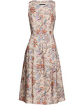 Highmoor Linen dress (Beige/colorful)