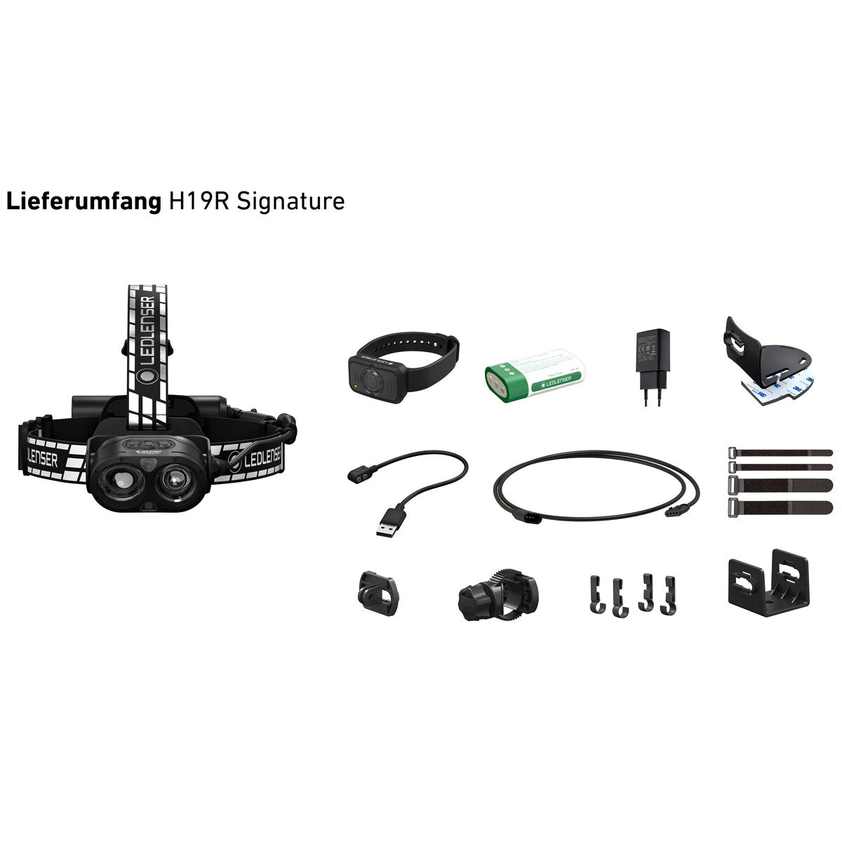 Ledlenser Headlamp H19R signature