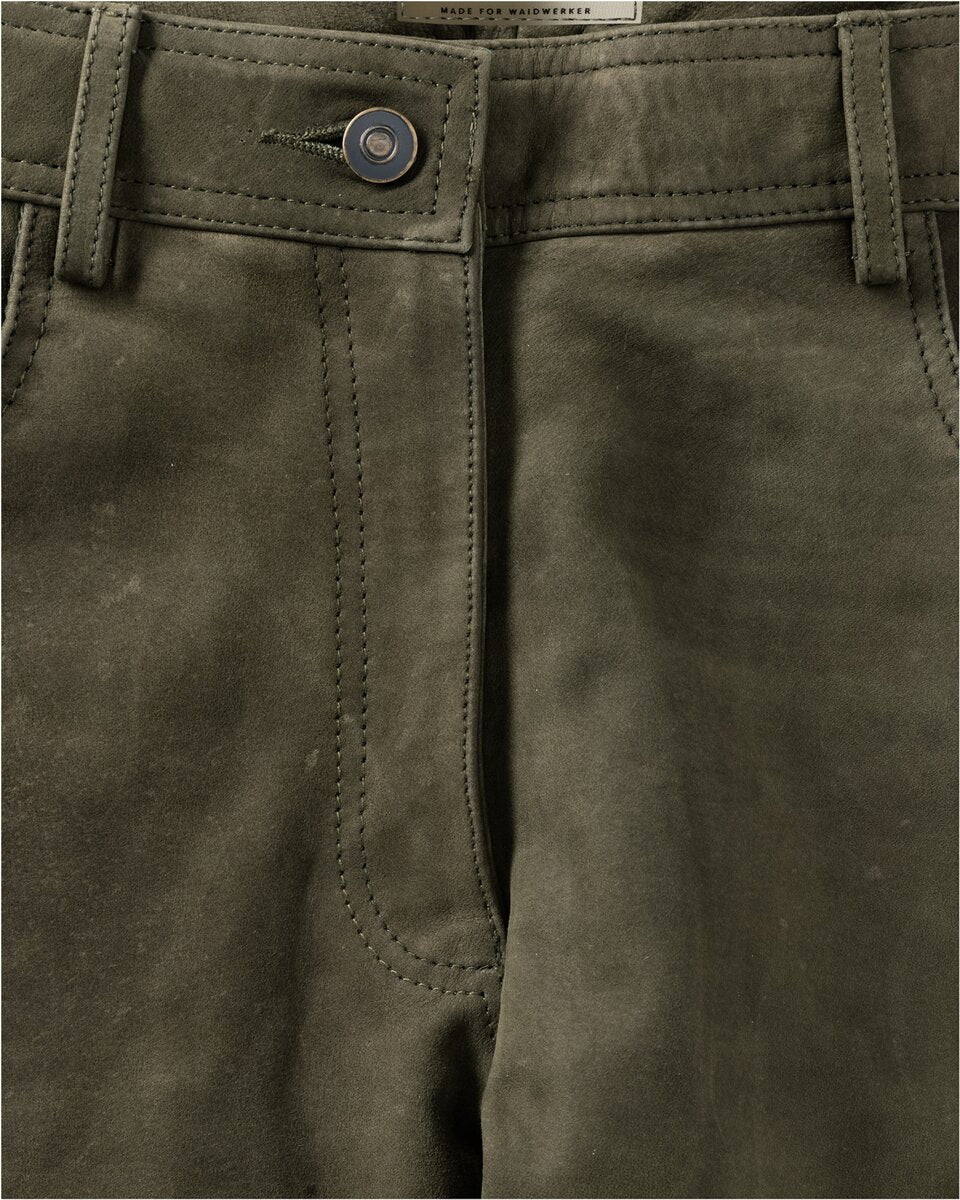 Parforce Buffalo leather pants (Olive)