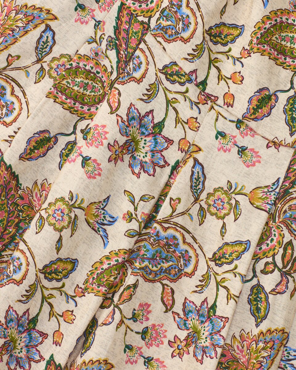 Reitmayer Linen dress (Beige/colorful)