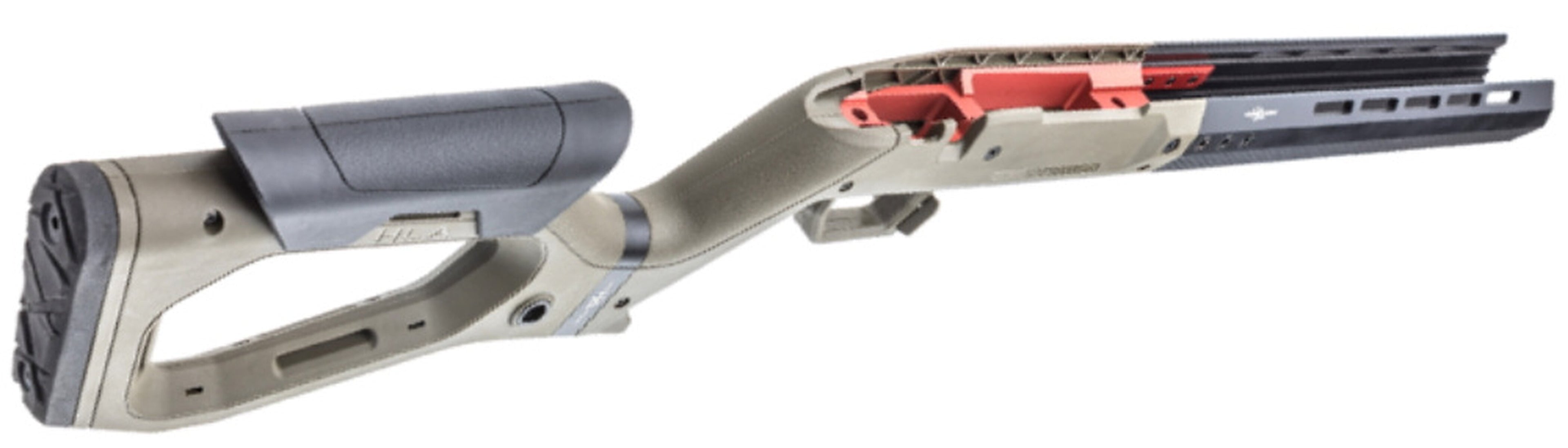 Hera Arms Shaft Hera H7 chassis (OD-Green (Remington © 700 SA / Bergara © BA14 System))