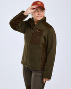 Pinewood Women's Fleece Jacket Wildmark Membrane (Olive)