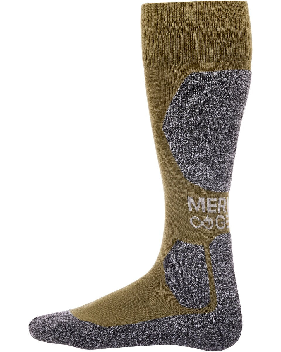 Merkel Gear Merino socks long (Olive)