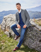 Highmoor Check jacket (Blue)