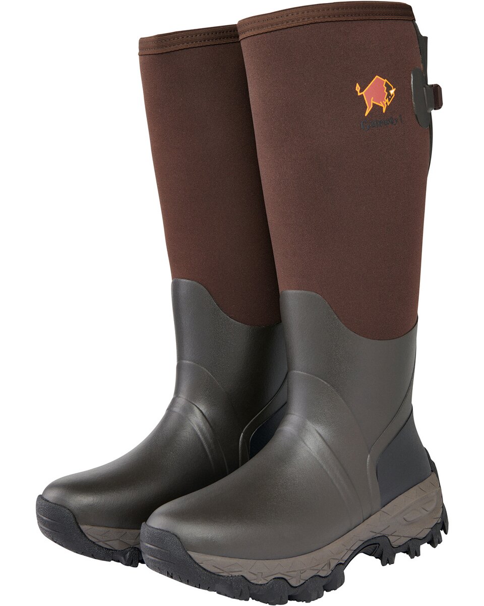 Gateway1 Women's rubber boots Woodwalker Lady 17" 4mm (Dark brown)