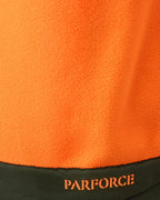 Parforce Women's reversible fleece jacket Reverse Pro (Olive/signal orange)