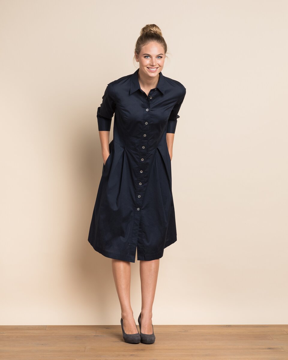 Highmoor Shirt dress (Dark blue)