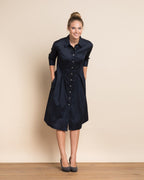 Highmoor Shirt dress (Dark blue)