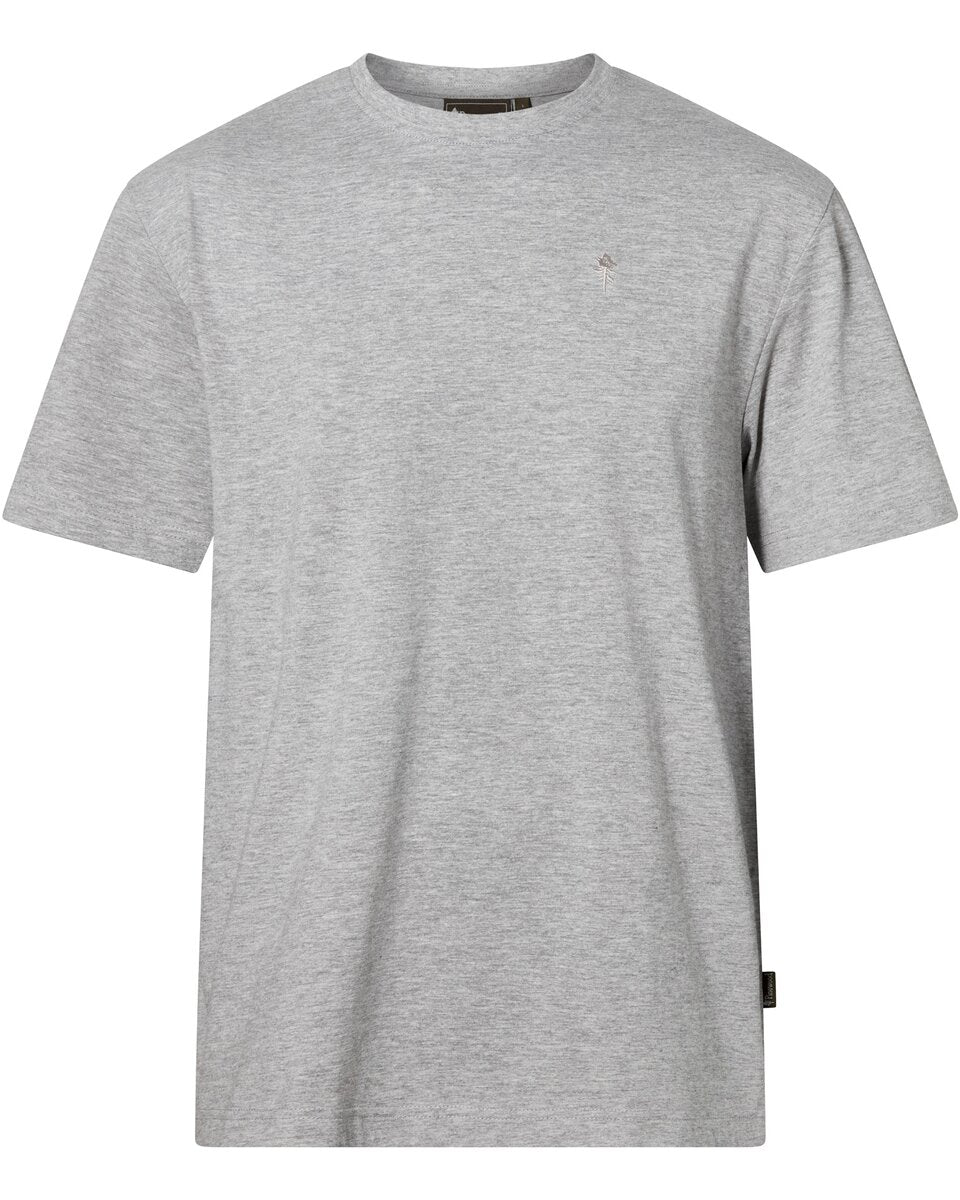 Pinewood T-shirts, 3-pack (Grey Melange/Pine/Black)
