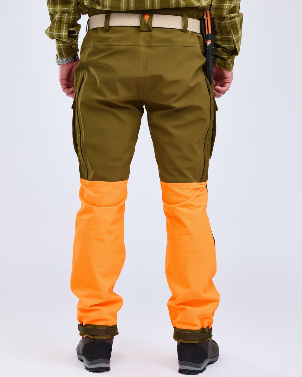 Pinewood Furudal Expert 2L hunting trousers (Olive Green/Orange)