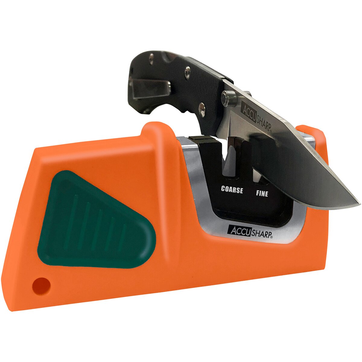 Accusharp Knife sharpener pull-through compact (1 piece)