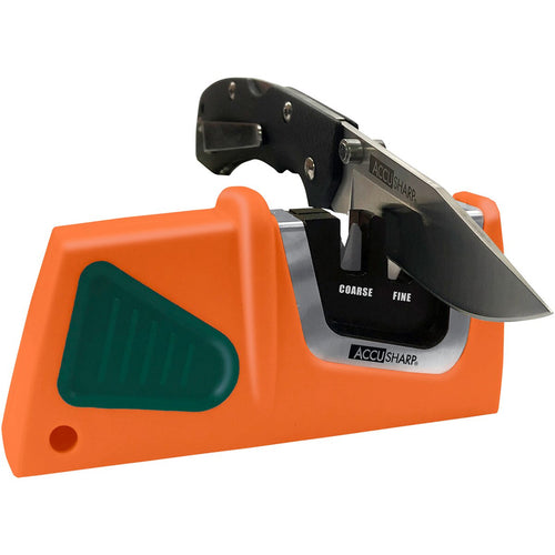 Accusharp Knife sharpener pull-through compact (1 piece)