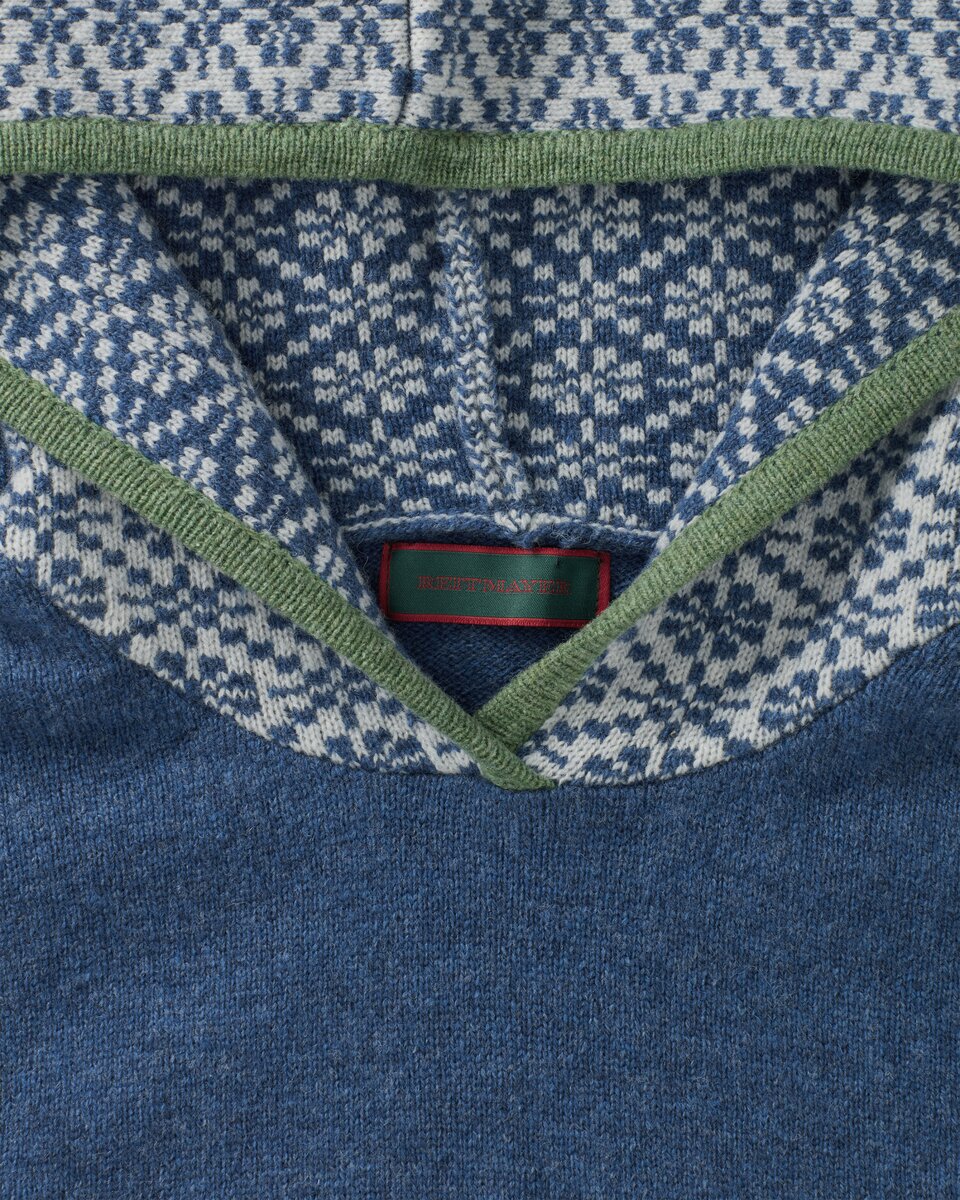 Reitmayer Pullover with hood (Bleu)