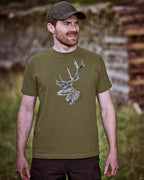 Parforce T-Shirt Deer (Olive)