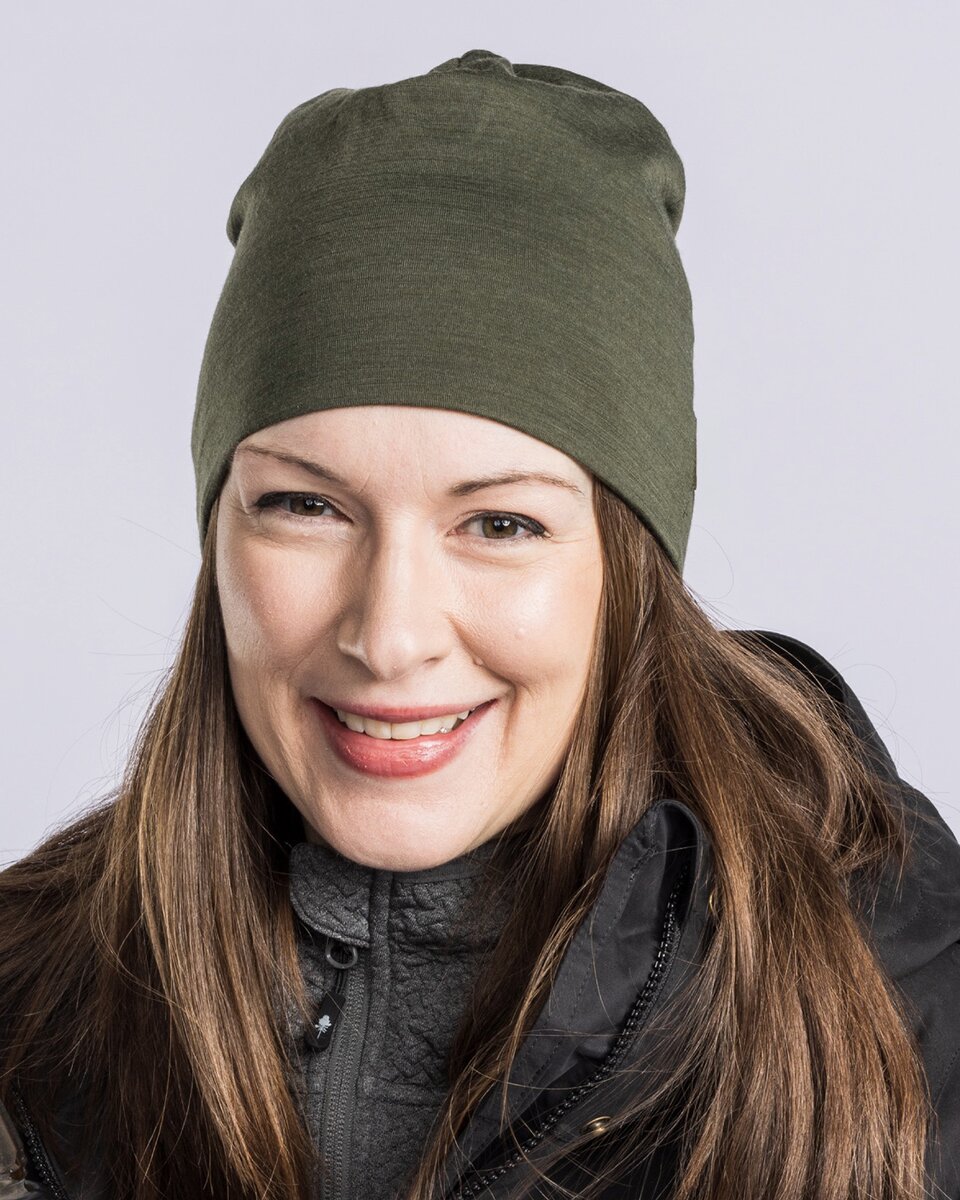 Pinewood Merino wool hat (Moss Green)