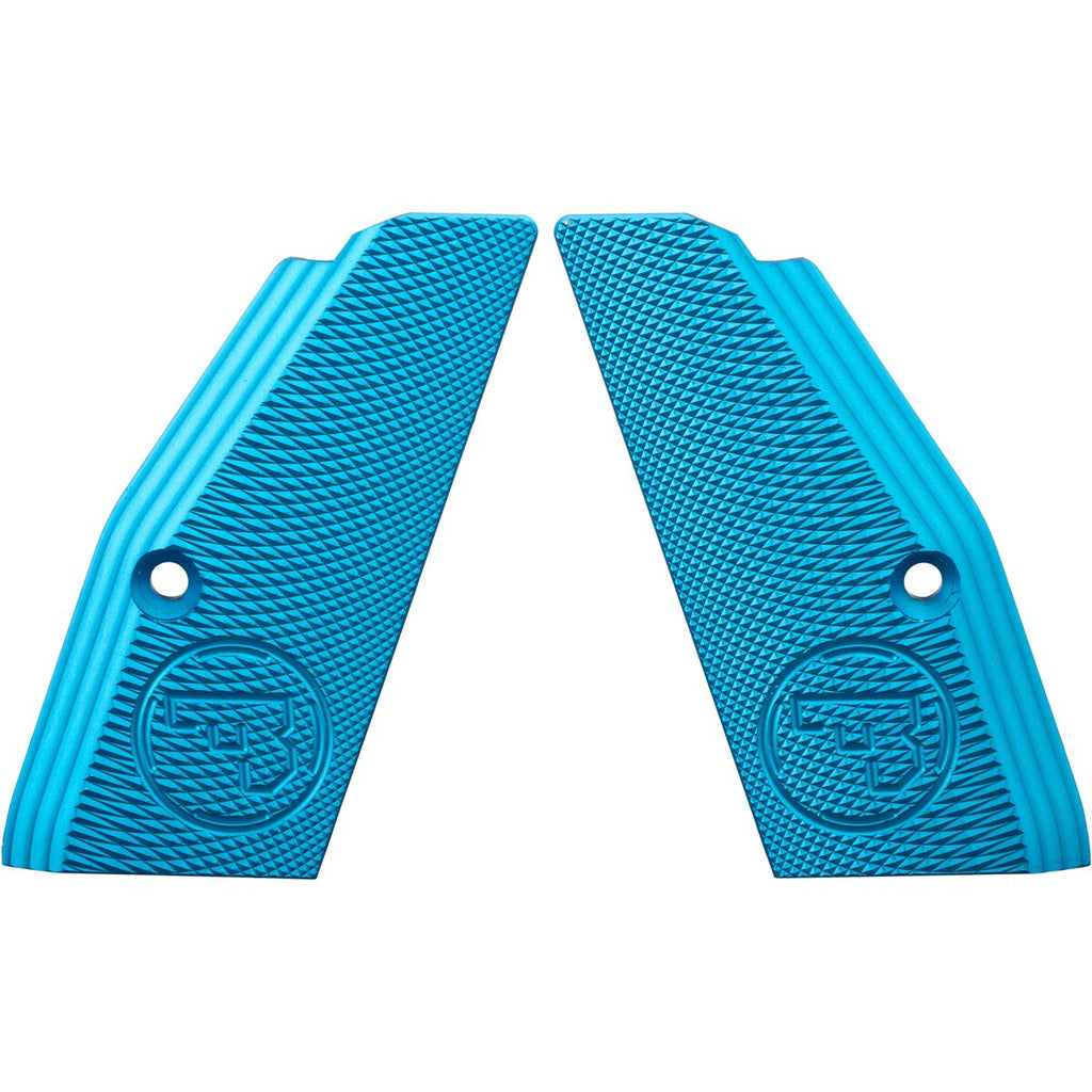 Pro Tuning Handle scales for Shadow I and Taipan, short (Aluminum blue)