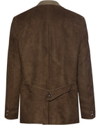 Luis Steindl Jacket with suede look (Brown)