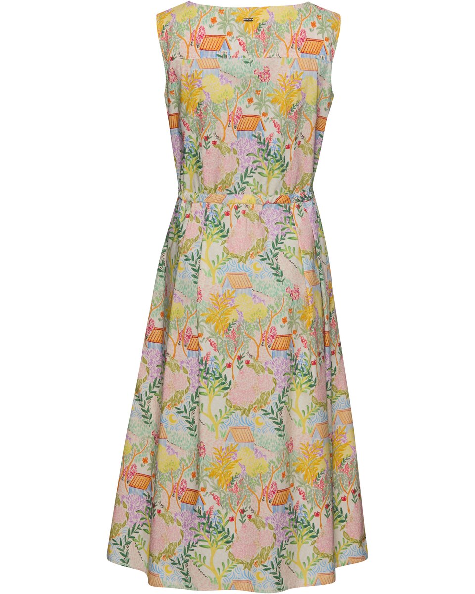 Reitmayer Dress with colorful cottage print (Colorful)