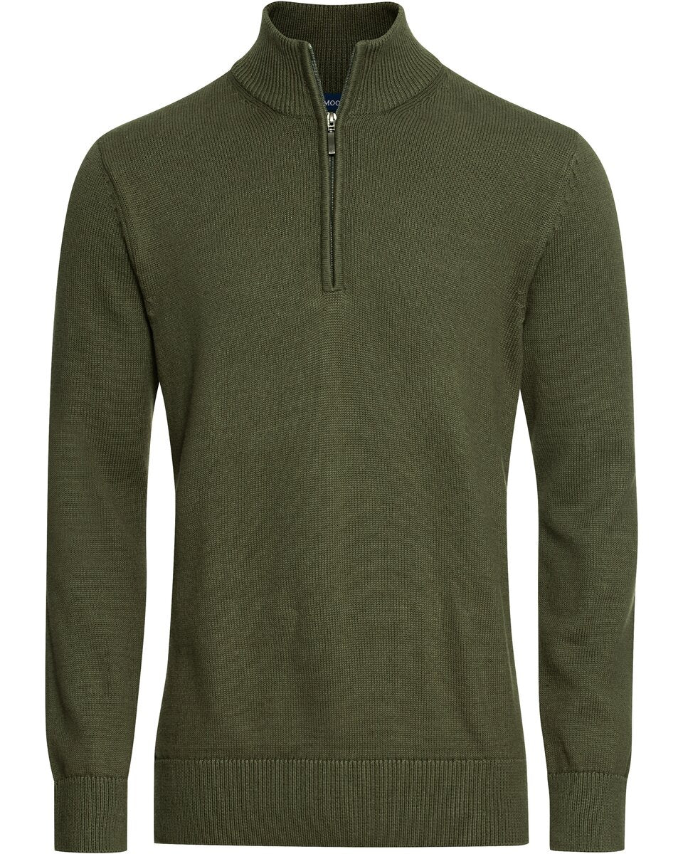 Highmoor Set: Troyer & checked shirt (Green)