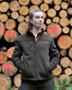 Parforce Women's fleece jacket (Olive)