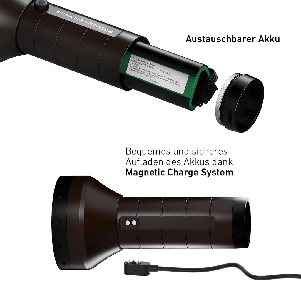 Ledlenser Flashlight P18R signature