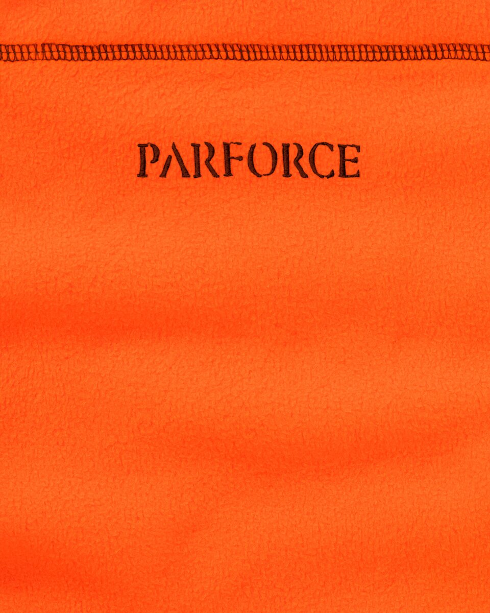 Parforce Pack of 2 fleece tube scarves (Olive/signal orange)