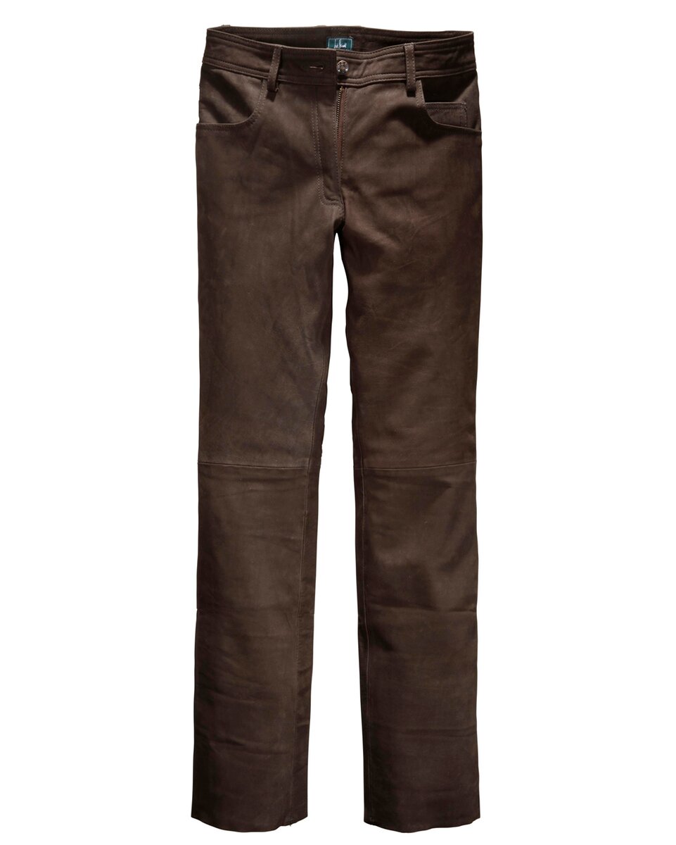 Luis Steindl Buffalo leather pants (Brown)