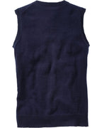 Highmoor V-neck sweater (Marine)