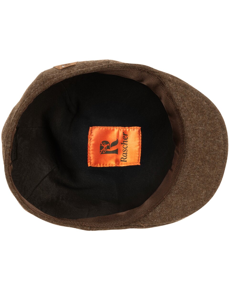 Rascher Loden flat cap Prestige (Brown)