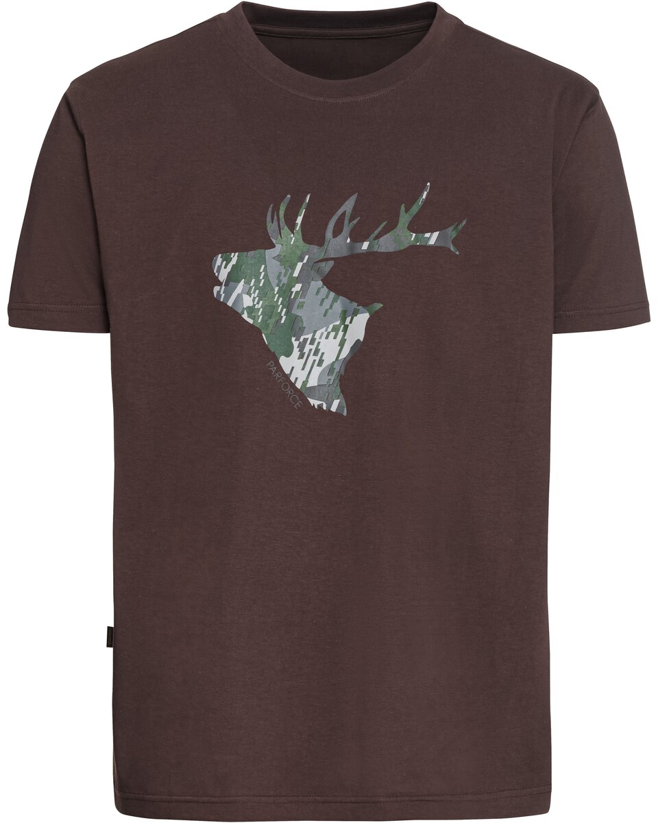 Parforce T-Shirts 4-pack hunting print (Olive)