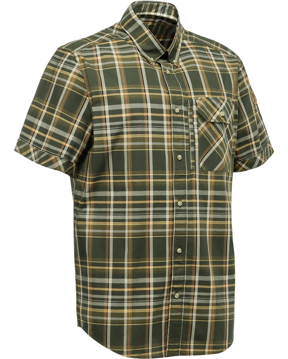 Parforce Short-sleeved hunting shirt Summer Feeling (Olive/orange)