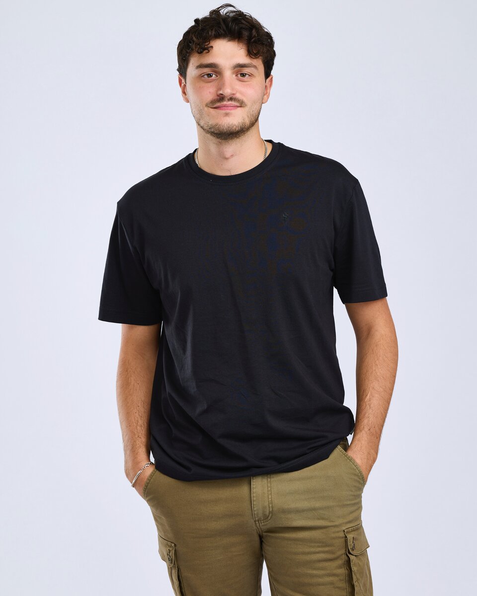 Pinewood T-shirts, 3-pack (Grey Melange/Pine/Black)