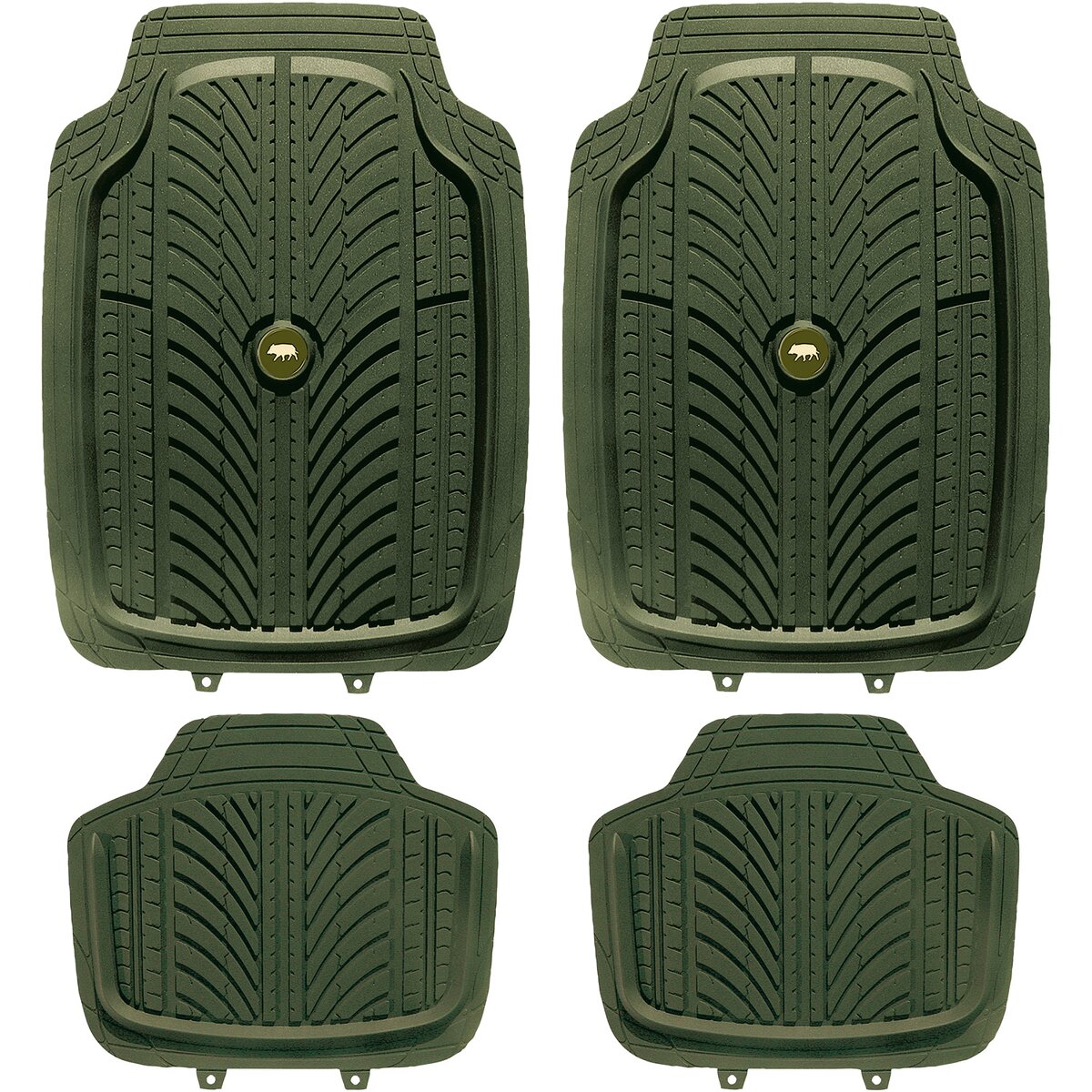Wild boar doormat set