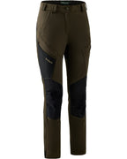 Deerhunter Women's trousers Northward (Bark Green/Black)
