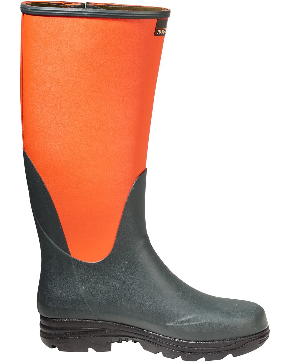 Parforce Rubber boots with neoprene lining NEO-2 (Orange / Olive)