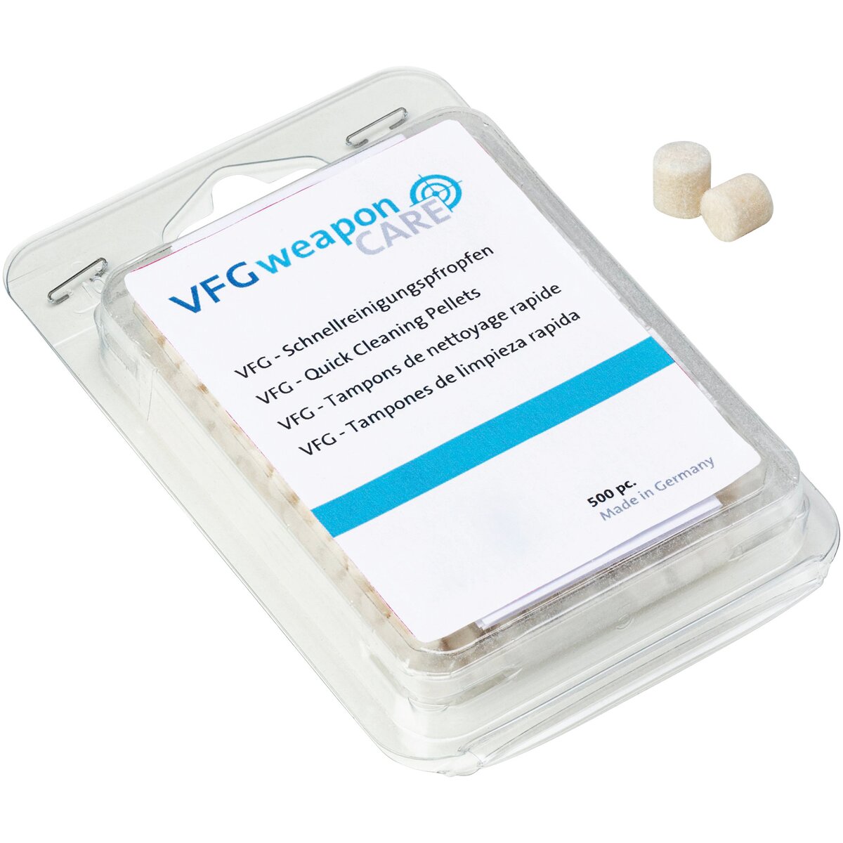 VFG Quick cleaning plug "comfort", caliber 4.5/.177 (500 rounds)
