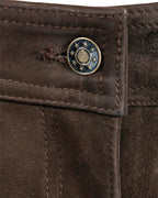 Luis Steindl Buffalo leather pants (Brown)