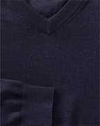 Highmoor Double pack of V-neck sweaters (Green/Navy)