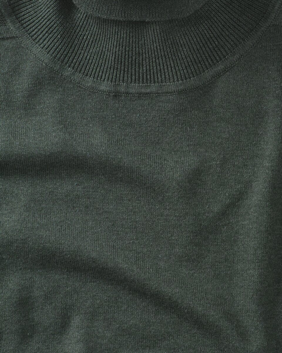 Highmoor Turtleneck sweater (Dark Khaki)