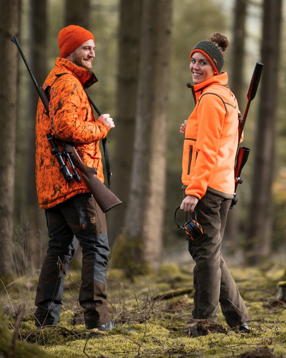 Parforce Sphere reversible winter jacket (Signal orange/brown)